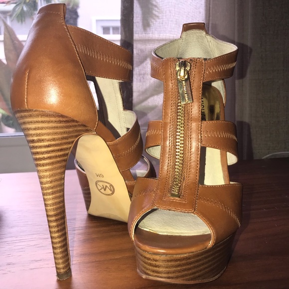 MICHAEL Michael Kors Shoes - Michael Kors Berkley Platform High Heel Sa…